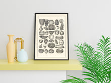 Load image into Gallery viewer, Vintage Tribal Baskets &amp; Pottery Wall Art – Digital Download | A4 Size JPEG &amp; PDF
