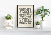 Load image into Gallery viewer, Vintage Tribal Baskets &amp; Pottery Wall Art – Digital Download | A4 Size JPEG &amp; PDF
