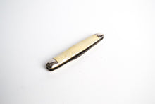 Load image into Gallery viewer, Vintage single blade pocket knife, Lucite Plastic Handle, Cream Colour, Steel Blade
