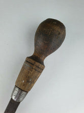 Load image into Gallery viewer, Vintage Wooden Handled Slotted Flat Head Screwdriver, Hand Tool
