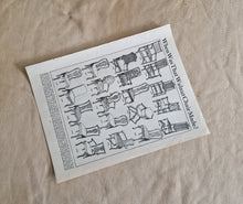 Load image into Gallery viewer, Walnut Chair Image Illustrations Vintage Drawing Image Book Plate, When Was That Walnut Chair Made?
