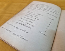 Load image into Gallery viewer, Vintage Old Church Notebook, Paper Ephemera, nice handwritten , Church clearance find, 1923-1936
