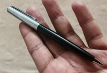 Load image into Gallery viewer, Platignum Mechanical Pencil , Black &amp; Chrome , Vintage Style , 13cm Used
