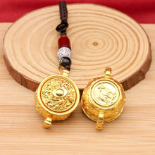 Load image into Gallery viewer, Chinese Style Zodiac Cornucopia Keychain Rotatable Special Pattern Chinese Style Lucky Pendant Crafts Exquisite
