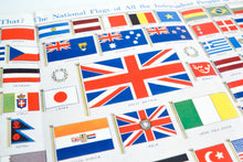 Load image into Gallery viewer, Vintage Large Book Plate: World Flags.  The National Flags Of All  the independent people of the wor
