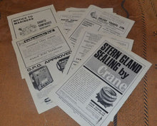 Load image into Gallery viewer, 17 x Various Book Page Adverts - 1960&#39;s Nautical Instruments &amp; Products Adverts
