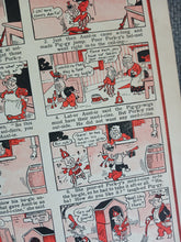 Load image into Gallery viewer, Vintage The Piggywigs on Parade Book Print Comic Illustration Page 35 x 25.5cm
