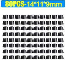 Load image into Gallery viewer, 8/80Pcs Rubber Pads Floor Protectors Non-slip Cutting Board Furniture Bumper Gasket Table Chair Leg Cover Furniture Hardware Mat
