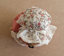 Load image into Gallery viewer, Vintage Handmade wolf granny doll pin needle cushion
