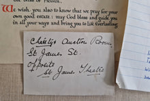 Load image into Gallery viewer, 9 x vintage ephemera: Religious  Paper, Hand Written Poems, Old letter, Old Advert, Signatures on ol
