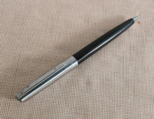 Load image into Gallery viewer, Platignum Mechanical Pencil , Black &amp; Chrome , Vintage Style , 13cm Used
