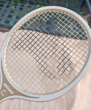 Load image into Gallery viewer, Vintage Jaguar Lady Vitesse Professional Squash Racket with Original Cover 69cm
