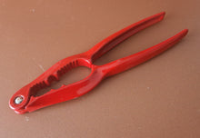 Load image into Gallery viewer, Vintage Red Colour NUT CRACKER Chrome Heavy Duty Nutcrackers Crack
