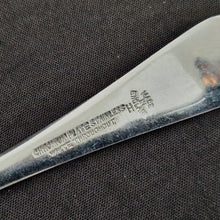 Load image into Gallery viewer, Vintage England Chromium Plated Stainless Salad Serving Spoon

