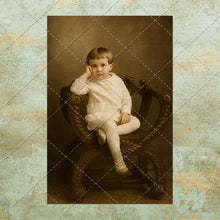 Load image into Gallery viewer, Antique Children Photo Collection , Digital Download , 15 PNG Images
