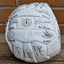 Load image into Gallery viewer, Hy-Pro England Printed Signature Football Beckham, Cole, James, Lampard, Owen
