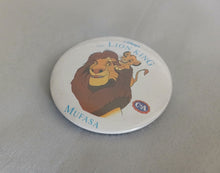 Load image into Gallery viewer, Vintage Disney The Lion King Mufasa Simba C&amp;A Pin Badge 5.5cm Collectible

