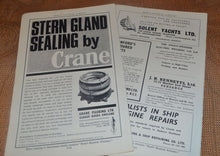 Load image into Gallery viewer, 17 x Various Book Page Adverts - 1960&#39;s Nautical Instruments &amp; Products Adverts
