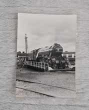 Load image into Gallery viewer, Black White Photo Locomotive Steam Engine North Yorkshireman 30/06/81 4472 Flying Scotman Turned at
