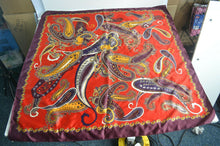 Load image into Gallery viewer, Vintage Ladies Headscarf Mixed Colours Paisley Patterns. 100% Polyester
