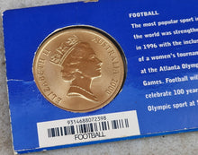 Load image into Gallery viewer, Sydney 2000 $5 Olympic Coin - Collection is 20 of 28 - Football
