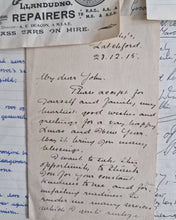 Load image into Gallery viewer, 9 x vintage ephemera: Religious  Paper, Hand Written Poems, Old letter, Old Advert, Signatures on ol
