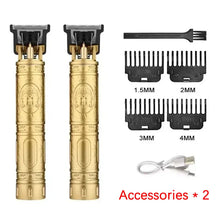 Load image into Gallery viewer, T9 Hair Clipper Repair Beard Shaving Body Hair Trimmer Clippers Electric Machine Men Haircut Machine 0mm Barber Shaver
