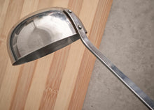 Load image into Gallery viewer, Vintage Stainless Steel and Wood Handle Ladle 28cm Long Retro Kitchenalia Utensil
