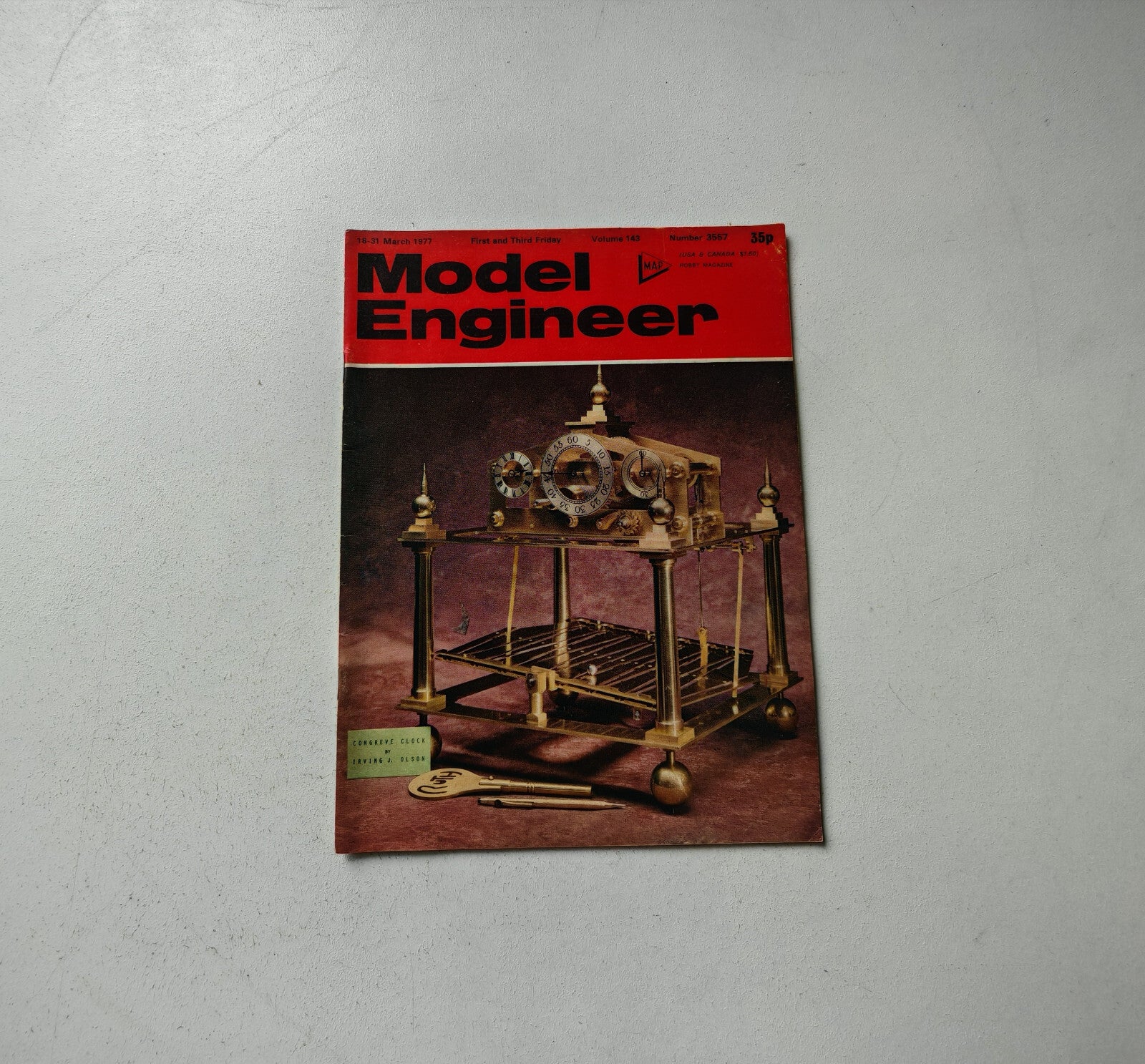 Vintage Model Engineer Magazine 18 March 1977 Volume 143, No. 3557 Engineering