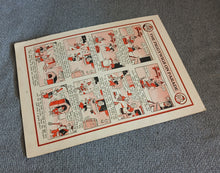 Load image into Gallery viewer, Vintage The Piggywigs on Parade Book Print Comic Illustration Page 35 x 25.5cm
