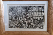 Load image into Gallery viewer, The Paradise Of Children Eustace the story of Pandora&#39;s box Wooden Picture Frame
