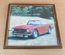 Load image into Gallery viewer, Vintage Car Photo In Frame, 1973 Triumph TR6, Photo By Neil Bruce, Noble Art

