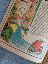 Load image into Gallery viewer, Vintage The Unhappy Giant Double Page Book Print Fairy Tale Illustration 35x25.5
