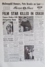 Load image into Gallery viewer, Vintage Book Plate Print Picture Frame Old News Paper Page Print in Wooden Frame
