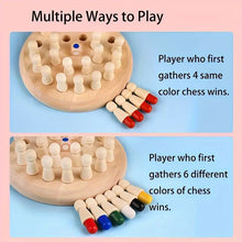 Load image into Gallery viewer, Color Memory Chess Thinking Chess Board Game for Activity Interaction Party
