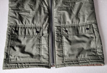 Load image into Gallery viewer, Crossfell Grenfell Mens Quilted Gilet Vest Olive Green Full Zip Size S
