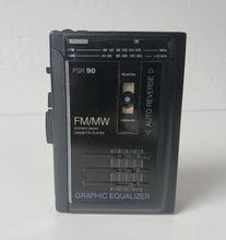 Load image into Gallery viewer, Boots Cassette Player PSR 90 FM/MW Portable Stereo Walkman &amp; Earphones
