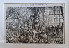 Load image into Gallery viewer, The Paradise Of Children Eustace the story of Pandora&#39;s box Wooden Picture Frame
