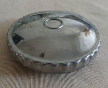 Load image into Gallery viewer, Vintage Metal Fuel Cap Cover 11cm Diameter Classic Car Tractor HGV Style
