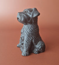 Load image into Gallery viewer, Vintage Priory Castings Resin Dog Figures Ornaments , Black Colour
