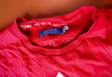 Load image into Gallery viewer, Adidas Team GB Olympic T-Shirt Unisex Size L Red Trefoil Logo Great Britain
