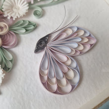 Load image into Gallery viewer, Handmade Cute Paper Quilling Art Unique Design Wall Art Picture frame Flower
