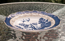 Load image into Gallery viewer, Booths Real Old Willow Saucer – Blue &amp; White Transferware Made in England – 16cm

