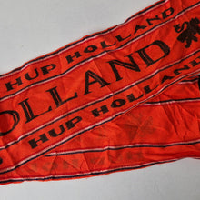 Load image into Gallery viewer, HUP HOLLAND football scarf vintage sport memorabillia
