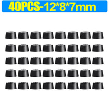 Load image into Gallery viewer, 8/80Pcs Rubber Pads Floor Protectors Non-slip Cutting Board Furniture Bumper Gasket Table Chair Leg Cover Furniture Hardware Mat
