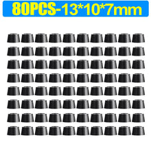 Load image into Gallery viewer, 8/80Pcs Rubber Pads Floor Protectors Non-slip Cutting Board Furniture Bumper Gasket Table Chair Leg Cover Furniture Hardware Mat
