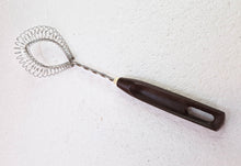 Load image into Gallery viewer, Vintage Probus Fackelmann Lichfield Coil Rim Whisk Whip Stainless Steel Brown Plastic Handle
