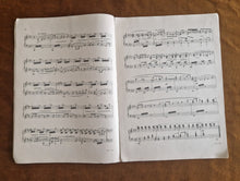 Load image into Gallery viewer, Vintage sheet music booklet Parsifal Paraphrase for Pianoforte Wagner Music Love
