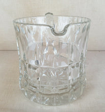 Load image into Gallery viewer, Lovely Vintage Cut Glass Crystal Water Lemonade Table Jug Pitcher, Heavy Glass
