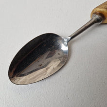 Load image into Gallery viewer, Antique Table Spoon with Antler Horn Handle 23cm long
